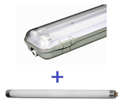 Plafoniera stagna 1x58w - plafoniera,