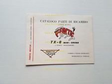Fantic Motor Mini Cross 50 4M TX 6 1970 catalogo ricambi TELAIO originale