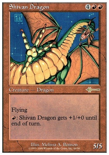 Shivan dragon beatdown - ~, [