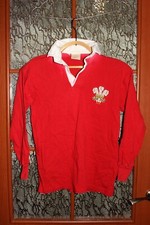 Maglia Rugby Galles Vintage