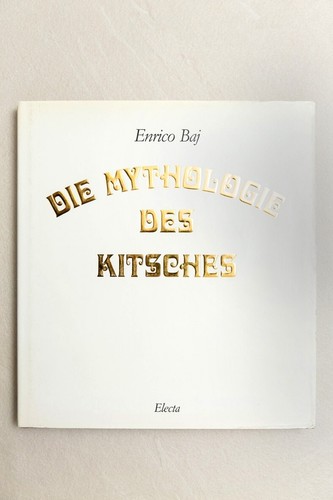 Enrico baj die mythologie - baj,