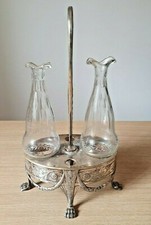 Menage Oliera cruet in ottone