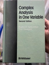 COMPLEX ANALYSIS IN ONE VARIABLE - NARASIMHAN - NIEVERGELT - NEW HARDBACK