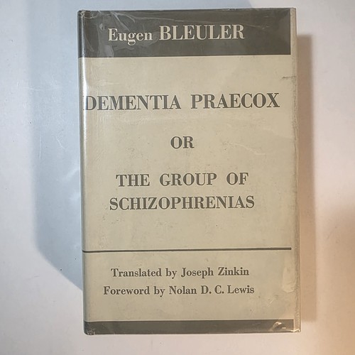 Dementia praecox the - the, group