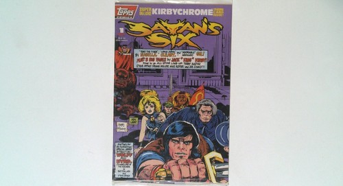 Satan six topps comics - six,