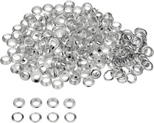 300 Set Kit Occhielli in Metallo 8Mm 3/10" Foro Occhielli per Teloni Occhiello C