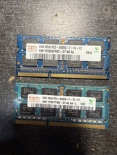 4GB 2x 2GB DDR3 Hynix Ram 1066 Mhz 1067 Mhz Notebook, Laptop Pc-8500 iMac 2009