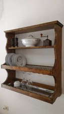 Piattaia in legno massello pensile credenza scolapiatti cucina (DA SCONTARE)☎️