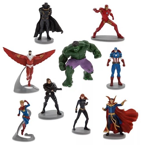 Set personaggi pvc fumetti - set,