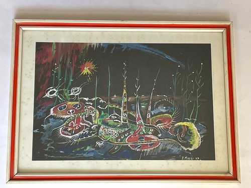 Quadro pittore sardo pirisi - quadro,