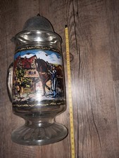 Boccale in vetro seta di birra