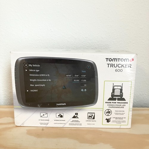 Tomtom trucker 600 - tomtom,