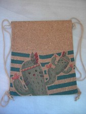 BORSA SACCA ZAINO IN SUGHERO