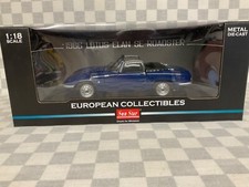 1/18 SUN STAR 4055 1966 LOTUS ELAN SE ROADSTER ROYAL BLUE CONVERTIBILE