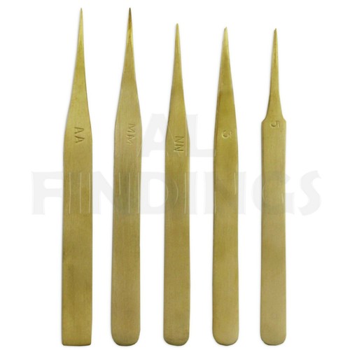 Set ottone pinzette non - set,