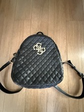 Zaino GUESS nero in vera pelle