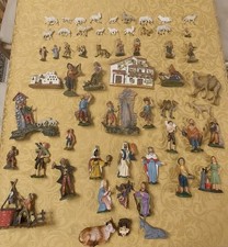 Presepe completo - 58 pezzi - Resina /Plastica/Terracotta