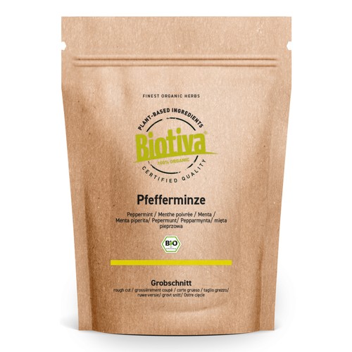 Tè alla menta piperita - , taglio