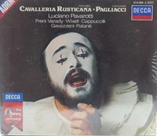 cd cofanetto decca cavalleria rusticana pagliacci mascagni leoncavallo pavarotti