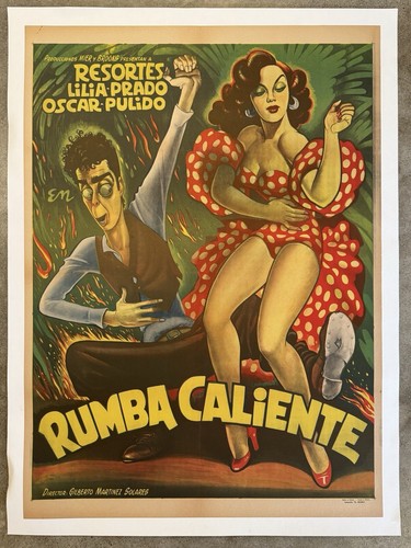 Poster film messicano vintage