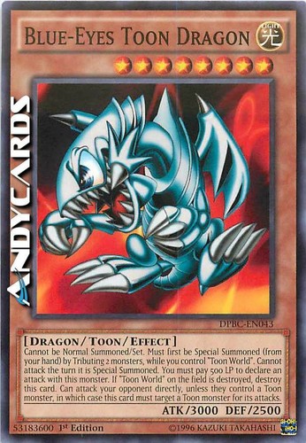 Blue eyes toon dragon - dragon, (drago