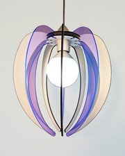 Lampadario moderno plexiglass