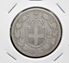 Moneta 1881 italia regno - italia, 2