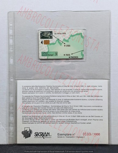 Rara scheda telefonica - rara,