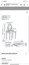Specchiera toeletta ikea - toeletta,