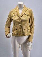 Giacca In Pelle Made In Italy Donna