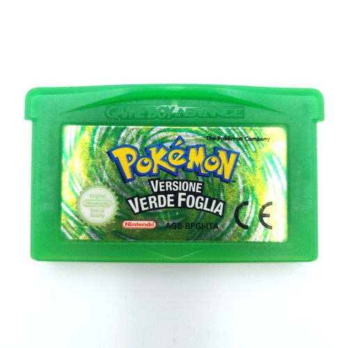 Pokemon verde foglia gameboy - foglia,