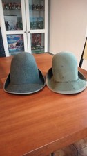 Cappello Da Alpino Coppia WW2 Truppa Ufficiale Berretto Regio Esercito Elmetto