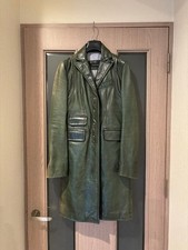 Cappotto pelle DSQUARED2 S