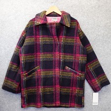 Cappotto auto a quadri lana