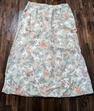 Gonna donna LL Bean 100% lino