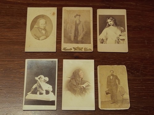 Lotto cdv ritratti - cdv,