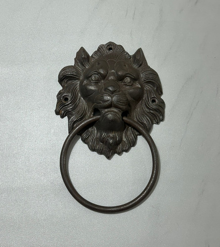 Vintage ghisa testa faccia - , di