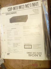 Sony CDP-M11 / M12/ M21/ M41