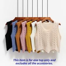 Gilet Corto In Maglia Jacquard