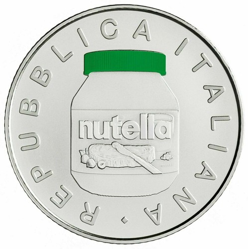 Italia 2021 moneta argento 5 - italia,