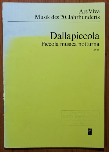 Dallapiccola piccola musica - piccola,