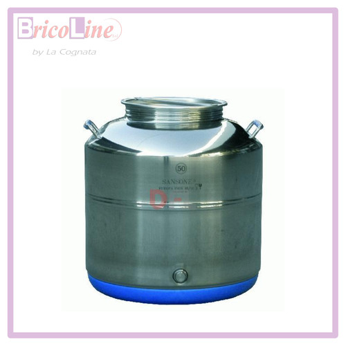 Contenitore olio inox sansone - inox,