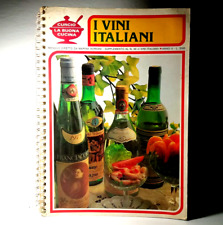 I VINI ITALIANI LA BUONA CUCINA CURCIO ITALIA LIBRO DA COLLEZIONE - (79)
