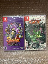 Shantae Advance RISKY REVOLUTION & Gex Trilogy LRG variante anniversario (interruttore)