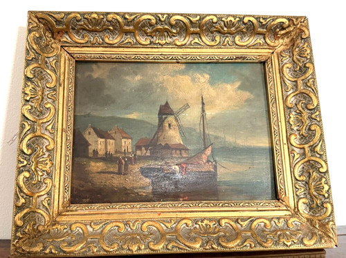 Antico paesaggio marino