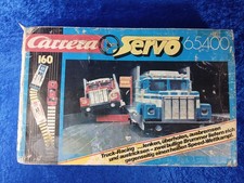 CARRERA SERVO 65400 PISTA SLOT VINTAGE NO POLISTIL CON CAMION TRUCK RACE