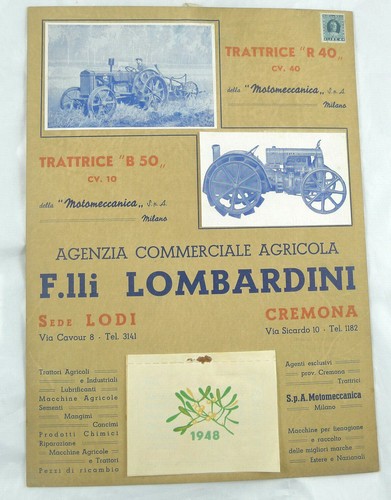 Trattore lombardini cremona - lombardini,