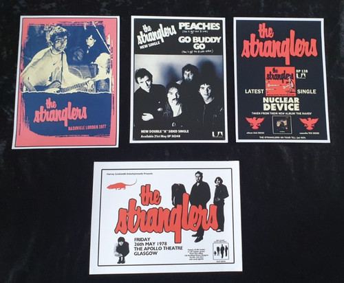 The stranglers poster set 4 - poster, x