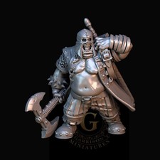 Orco Mercenario: 65mm Fantasy