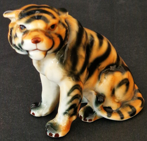 Vintage japanese tiger cub - tiger,